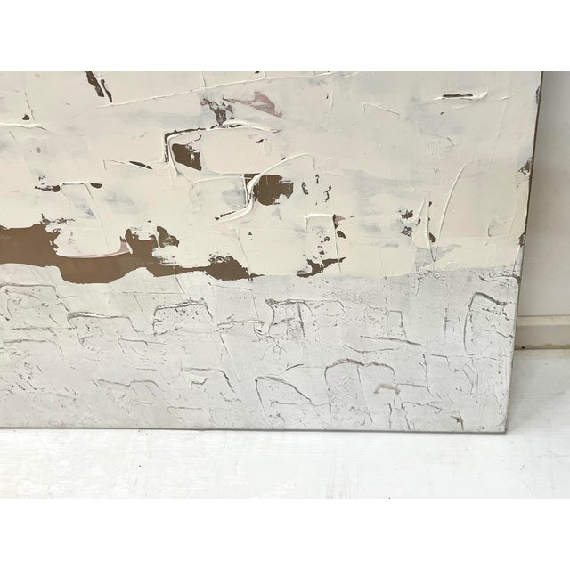 Sarah Brooke Original Abstract Minimalist Oil Painting on Canvas For Sale In Philadelphia - Image 6 of 11