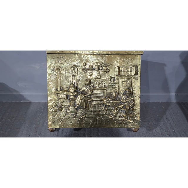 Victorian Log Bin, 1880 For Sale - Image 11 of 12