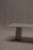 Architectural White Marble Dining Table, 1970s For Sale - Image 12 of 17