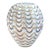 Large Murano Opalescent Fenicio Art Glass Vase For Sale