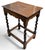 English Late 17th Century English Oak Side Table With Spiral-Turned Legs and Scalloped Frieze, Circa 1680–1700 For Sale - Image 3 of 18