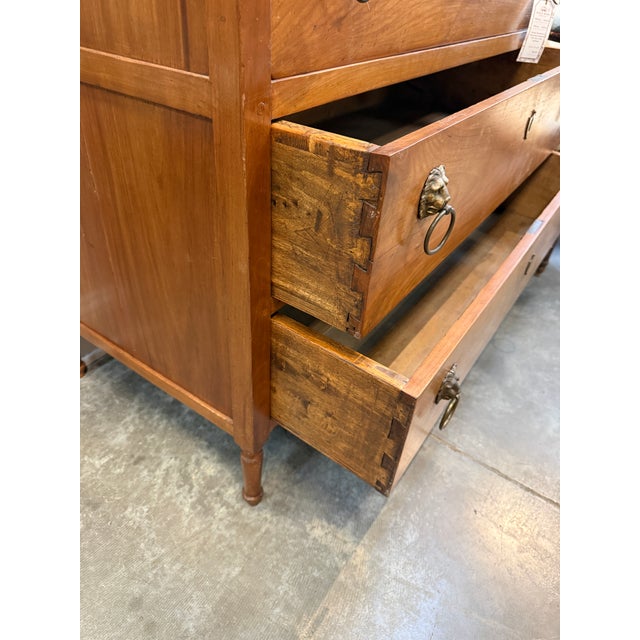 19th C. French Empire Style Commode With Drop Front For Sale - Image 11 of 12