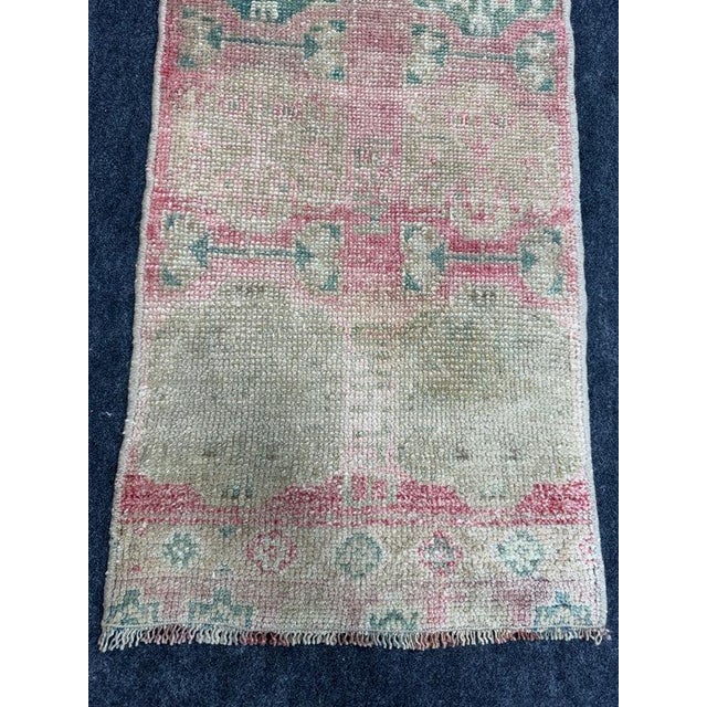 Contemporary Turkish Yastik Rug 1'4" x 2'7" For Sale - Image 3 of 5
