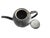 Mid 19th Century 19th Century Japanese Cast Iron Pumpkin-Shaped Chagama/Tetsubin Teapot Late Edo to Early Meiji Period For Sale - Image 5 of 12