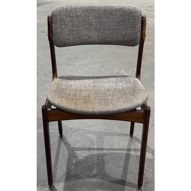 1960 Erik Buch Dining Room Chairs - Set of 4 For Sale In New York - Image 6 of 7
