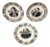 Charles Dickens, Shakespeare & Robert Burns Plates from Royal Doulton, Set of 3 For Sale