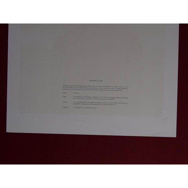 René Magritte, The Schoolmaster, 2010, Lithograph For Sale - Image 3 of 10
