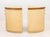 Wood Modern D-Shaped Painted Wood Bedside Cabinets, A Pair For Sale - Image 7 of 8