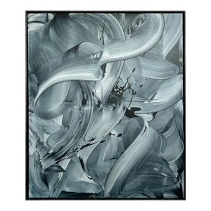 Contemporary Abstract Acrylic on Stretched Canvas "All I Got" by Nikolaos Schizas
