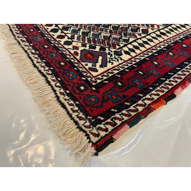 1970s 1970s Persian Shiraz , 2'8" X 3'3" For Sale - Image 5 of 5