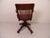 Antique Oak Revolving Office Armchair, 1890s For Sale - Image 9 of 11