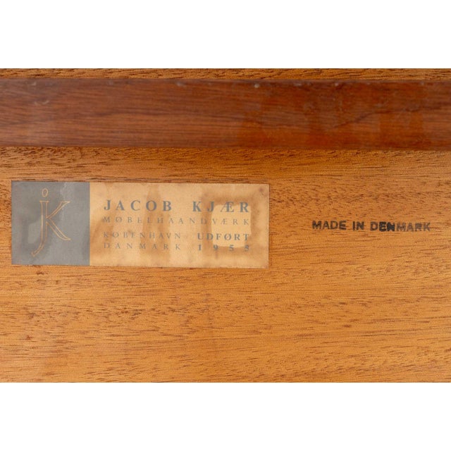 Wood Grete Jalk for Jacob Kjaer Teak Side Chairs, Pair For Sale - Image 7 of 8