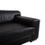 Loft Leather Corner Sofa in Black by Ewald Schillig For Sale - Image 4 of 18
