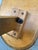 Goldenrod Mid-Century Plywood and Formica Boomerang End Table For Sale - Image 8 of 8