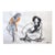 Gesture Pose Orange Ii, Watercolor, Charcoal on Paper. 12 X 18 Inches For Sale