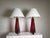 1960s Scandinavian Glass Table Lamps by Carl Fagerlund for Orrefors, 1960s, Set of 2 For Sale - Image 5 of 11