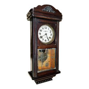 British Colonial Wall Clock by Kawaii, C. 920s