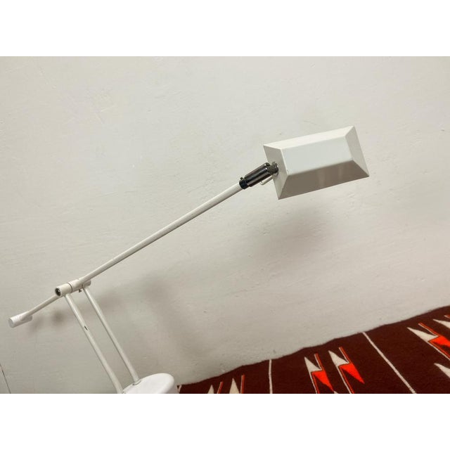 White Metal Table Lamp from Massive, 1980s For Sale - Image 15 of 18