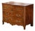 18th Century French Louis XV Fruitwood Commode Lyonnaise With Bronze Handles For Sale