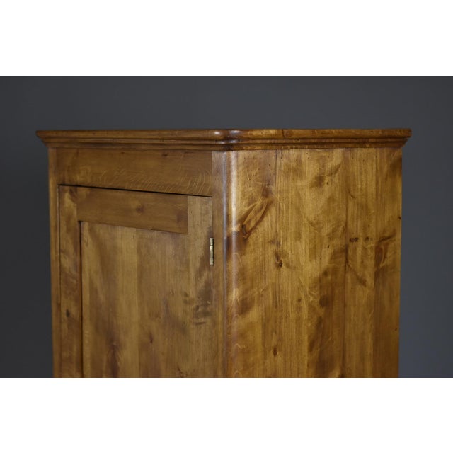 Wood Tall Birch Cabinet, 1920s For Sale - Image 7 of 11