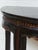 Antique Chinese Black Lacquer Demi-Lune Console Table For Sale - Image 4 of 9
