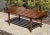 Brown Vintage Mid Century Modern Slat Coffee Table For Sale - Image 8 of 8
