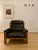 Brutalist Leather Armchair in the style of Pierre Chapo, 1970s For Sale - Image 6 of 12
