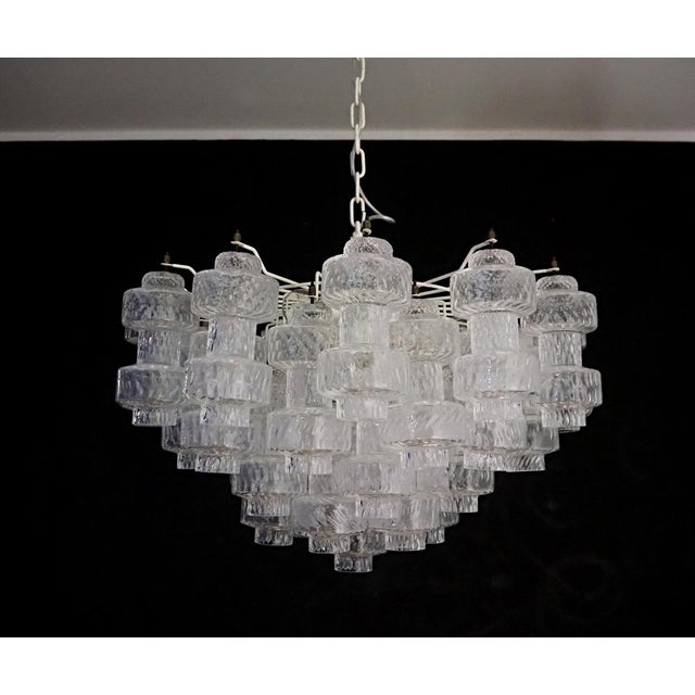 Vintage Murano Glass Chandelier, 1990 For Sale - Image 10 of 14