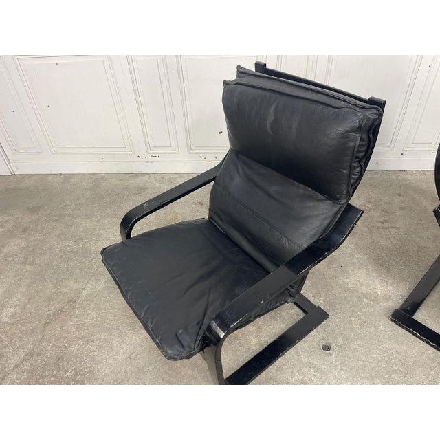 Ikea Vintage Lounge Chairs from Ikea, 1980, Set of 2 For Sale - Image 4 of 11