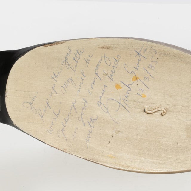 Wood 1980s Duck Decoy For Sale - Image 7 of 7