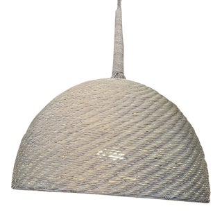 Palecek Wisteria Oversized Pendant - Whitewash For Sale