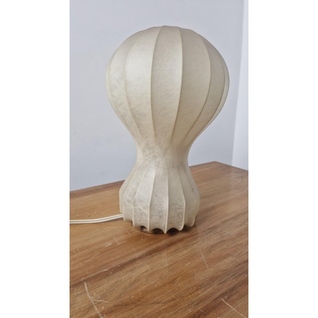 Small Gatto Cocoon Table Lamps by Achille and Pier Giacomo Castiglioni for Flos, 1960s, Set of 2 For Sale - Image 12 of 18