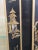 Wood Late 20th Century Drexel Heritage Black Lacquer Et Cetera Chinoiserie China Cabinet Bookcase For Sale - Image 7 of 15