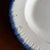 Ceramic Antique Staffordshire Pearlware Blue Feather Edge Platter, Circa 1820’s For Sale - Image 7 of 12