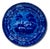 Stunning & Rare Antique Original Set of 9 Dark Flow Blue English Staffordshire 10 Inch Dinner Plates Circa 1830s For Sale - Image 14 of 17