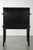 20th Century Asian Style Black Wooden Armchair For Sale - Image 4 of 15