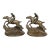 1920's ‘Whipper In’ Hubley Mfg. Co Cast Iron Bookends, a Pair For Sale