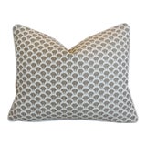 Old World Weavers Nautical Shell Feather/Down Pillow 23" X 18" For Sale