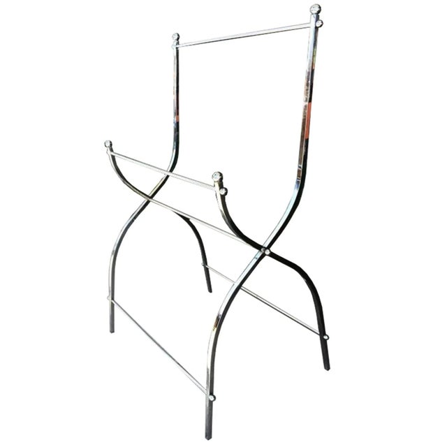 Metal 1960s Charles Hollis Jones Towel Rack for Lucille Ball For Sale - Image 7 of 7