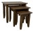 Mission Oak Nesting Tables - Set of 3 - Walnut For Sale