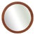 Round Teak Wall Mirror, Holland, 1960s For Sale