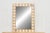 Ecru Modern Farmhouse Inlay Blossom Mirror For Sale - Image 8 of 10