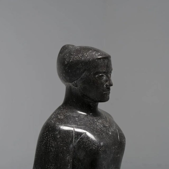 Blue Bleu Stone Sculpture by Jan Keustermans, 2000s For Sale - Image 8 of 18