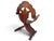 Vintage Savonarola Cedar Chair, 1950s For Sale - Image 4 of 18