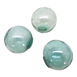 Vintage Japanese Fishing Floats - Set of 3 For Sale