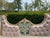 1940 French Louis XVI Pastel Cane Sofa Set - 5 Pc For Sale - Image 4 of 18