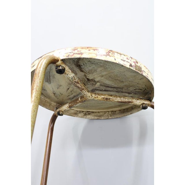 Industrial Round Table, Italy, 1950s For Sale - Image 10 of 11