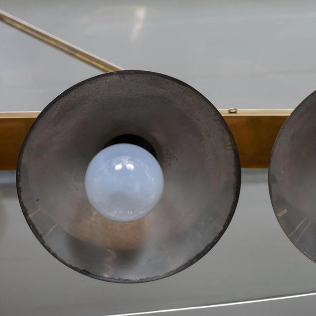 Rare Arched Glass Pendant by Pietro Chiesa For Sale - Image 10 of 11