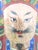 Antique 1800s Yao Taoist Paper Ceremonial Mask from Vietnam Matted and Framed Purchased in Viet Nam from an old antique...
