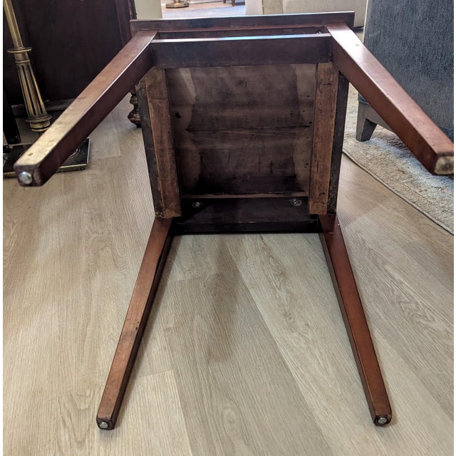 Early 19th Century Southern Federal Cherry Side Table, North Carolina Piedmont For Sale - Image 12 of 12